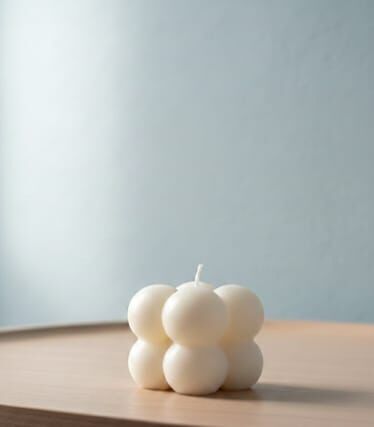 25 ADET MİKA KUTU BUBBLE MUM